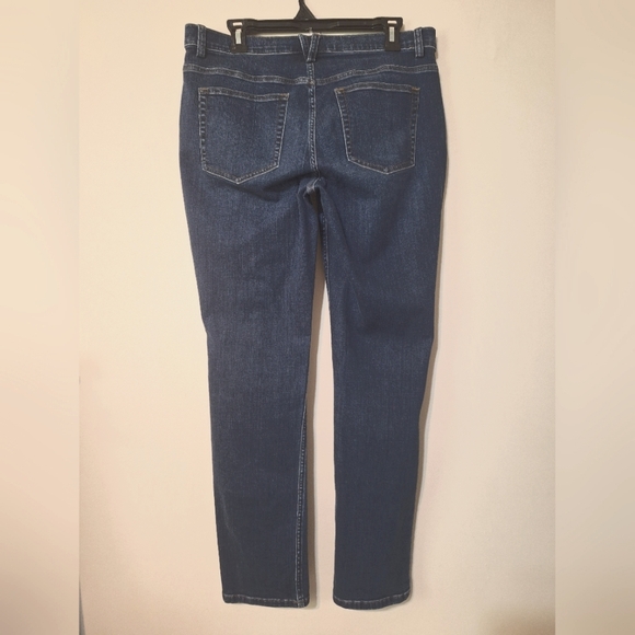 DULUTH Trading 12x31 Women's Daily Denim Slim Leg Jeans medium indigo wash - Picture 5 of 6